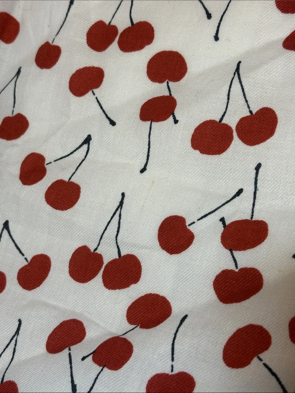 🍒 NWT LOFT Cherry Print 4